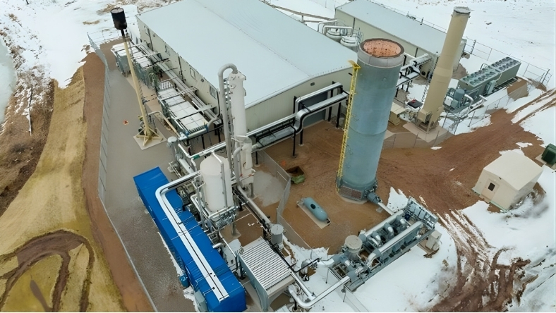 Landfill renewable natural gas processing facility